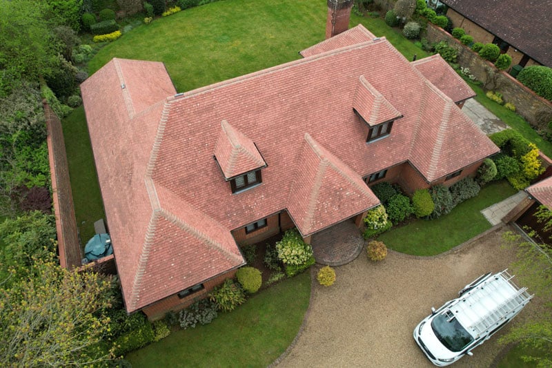 go local roofing surrey drone roof inspection 01