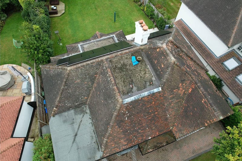 go local roofing surrey drone roof inspection 03